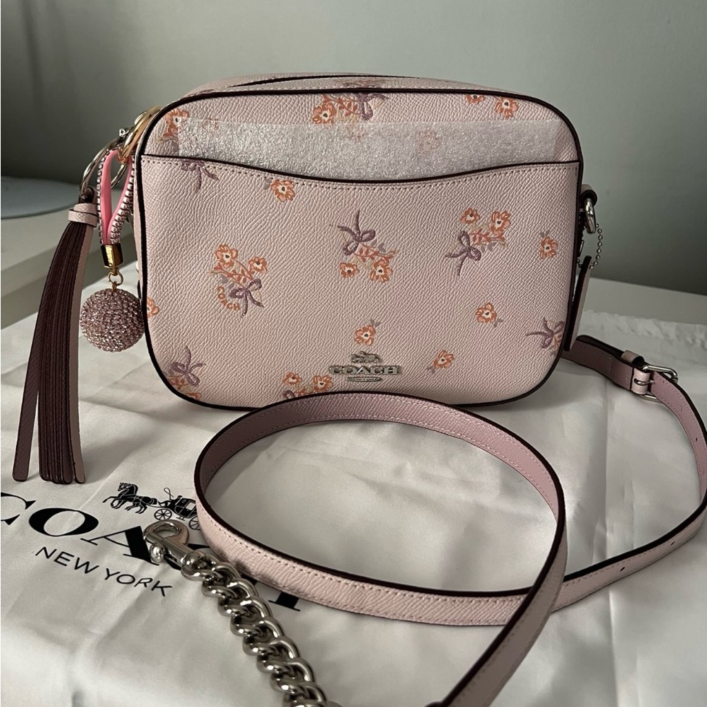 Coach Crossbody Bag With Floral Bow Print